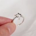Statement Irregular Star Open Ring - MLYH258