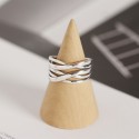Vintage Braided Open Ring - MLYH261