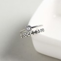 Vintage Leaves Crown Open Ring - MLYH287