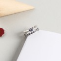 Vintage Leaves Crown Open Ring - MLYH287