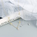 Minimalist Beaded Gemstone Necklace - MLYH290