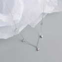 Minimalist Beaded Gemstone Necklace - MLYH290