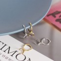 Elegant Crescent Moon Dangle Earrings - MLYH306