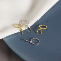 Elegant Crescent Moon Dangle Earrings - MLYH306