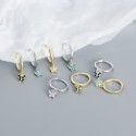 Sweet Colored Butterfly Dangle Earrings - MLYH321