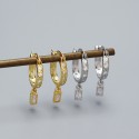 Elegant Stars Row Dangle Earrings - MLYH324