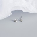 Pave Sector and Marquise Gem Stud Earrings - MLYH329
