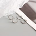 Minimalist Basic Hoop Earrings - MLYH335