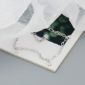 Sweet Heart Clasp Chain Bracelet - MLYH337