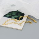 Sweet Heart Clasp Chain Bracelet - MLYH337