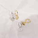 Baroque Eight Awn Star Dangle Earrings - MLYH341