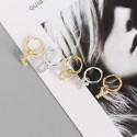 Pave Alphabet Dangle Earrings - MLYH344
