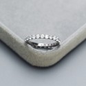 Sparkling Beaded Gemstone Ring - MLYH347