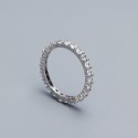 Sparkling Beaded Gemstone Ring - MLYH347