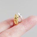 Statement Snake Shaped Hoop Earrings - MLYH348