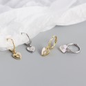 Minimalist Sunshine in Your Heart Dangle Earrings - MLYH354