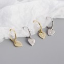 Minimalist Sunshine in Your Heart Dangle Earrings - MLYH354