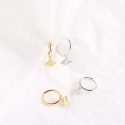 Elegant Eye-shaped Dangle Earrings - MLYH362