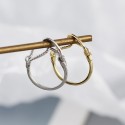 Double Twisted Rings Open Ring - MLYH368