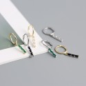 Sparkling Bamboo Dangle Earrings - MLYH375
