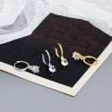 French Style Gemstone Dangle Earrings - MLYH378