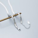 Flat Snake Chain Bracelet - MLYH386