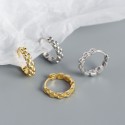 Vintage Watch Strap Hoop Earrings - MLYH388