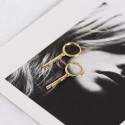 Straight Rainbow Color Dangle Earrings - MLYH391