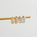 Sparkling Stars Hoop Earrings - MLYH397
