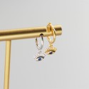 Elegant Blue Eye Dangle Earrings - MLYH400