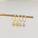 Sparkling Evil Eye Dangle Earrings - MLYH401