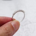 Sparkling Beaded Rhinestone Ring - MLYH407