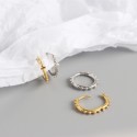 Elegant Beads and Cross Hoop Earrings - MLYH421