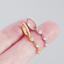 Elegant Tassel Gemstone Dangle Earrings - MLYH422