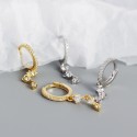 Elegant Tassel Gemstone Dangle Earrings - MLYH422