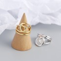 Wrapped Double Layer Open Ring - MLYH439