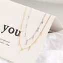 Pave Nail Shaped Necklace - MLYH456