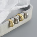 Elegant Ox Horn Stud Earrings - MLYH460