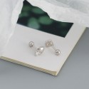 Minimalist Glossy Heart Stud Earrings - MLYH469