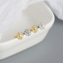 Elegant Fleury Cross Stud Earrings - MLYH474