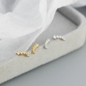 Sweet Wing Shaped Stud Earrings - MLYH476