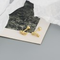 Sweet Wing Shaped Stud Earrings - MLYH476