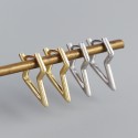 Minimalist Lightning Outline Hoop Earrings - MLYH487