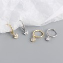 Elegant Flower Crown Dangle Earrings - MLYH508
