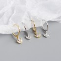 Elegant Flower Crown Dangle Earrings - MLYH508