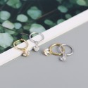 Elegant Flower Crown Dangle Earrings - MLYH508