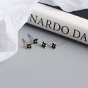 Sweet Four Leaf Clover Stud Earrings - MLYH512