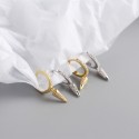 Pave Conical Rivet Dangle Earrings - MLYH514