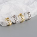 Sweet Three Hearts Hoop Earrings - MLYH517