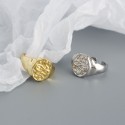 Vintage Embossed Snake Open Ring - MLYH522
